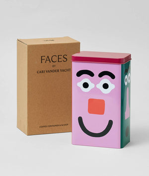 Kaffeedose „Faces“ / Wrap