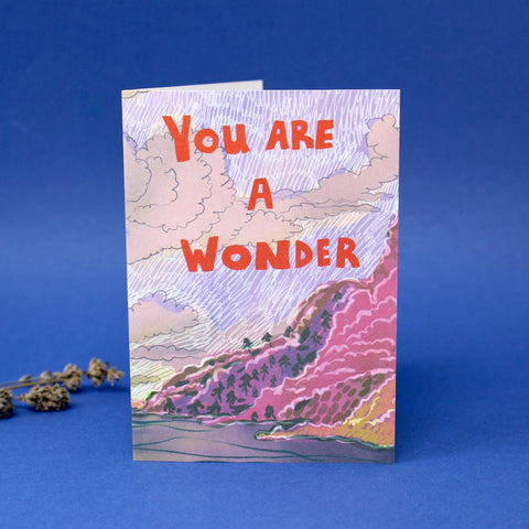 Grußkarte “You are a Wonder“ / Ark