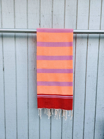 Strandtuch "Orange Pop" / Wonderfouta