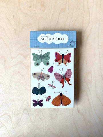 Stickerbogen Butterfly / Jungwiealt