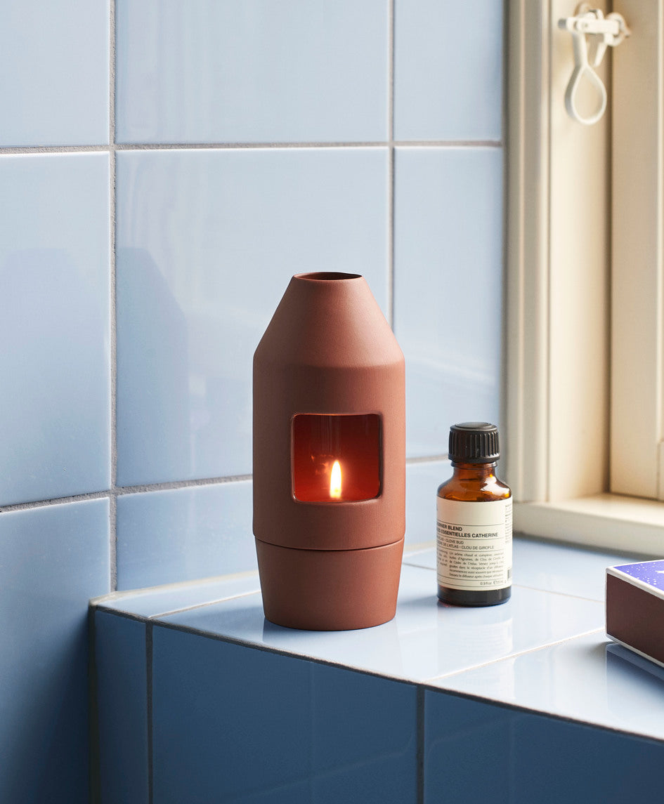 Duft-Diffusor "Chim Chim" dark terracotta / Hay