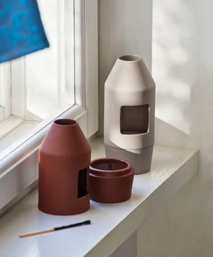 Duft-Diffusor "Chim Chim" dark terracotta / Hay