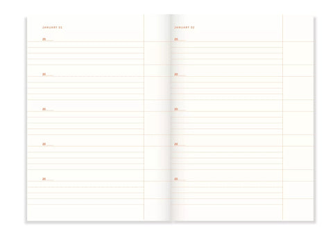 Notizbuch "One Line a Day"/ A-Journal