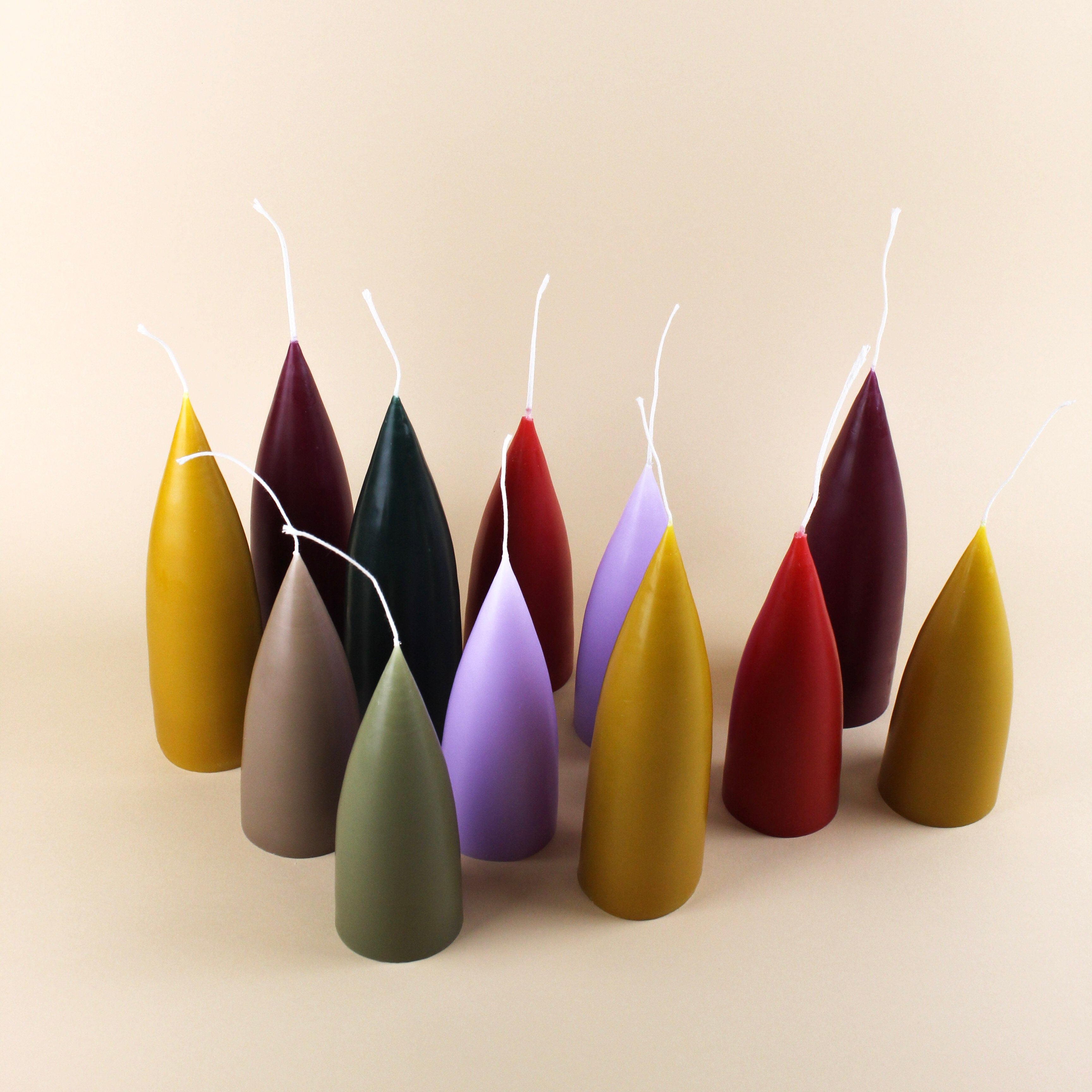 Kerze "Cone Shaped Candle" / Kunstindustrien