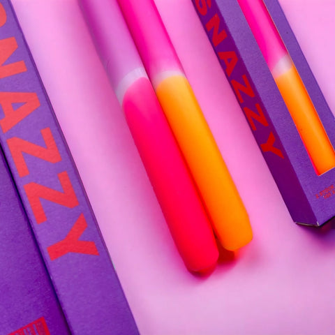 Rainbow Studio Stabkerzen-Set "Snazzy" / Pink Stories