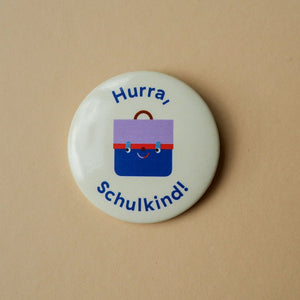 Button „Hurra! Schulkind“  / tinyday