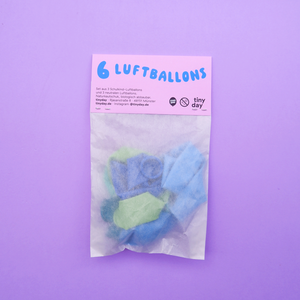 Luftballons  „Schulkind“ blau  / tinyday