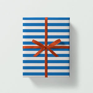 Geschenkpapier "Blue Stripes" / Graphic Factory