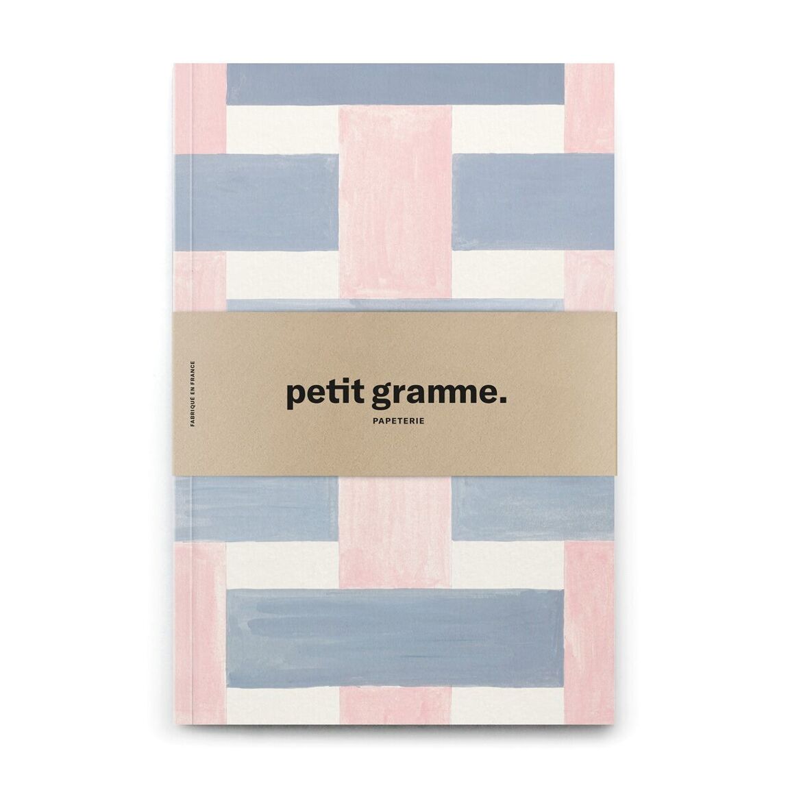 Notizbuch medium “Trame rose“ / Petit Gramme