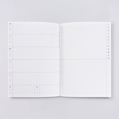 Weekly Planner Undated „Hinoki“ / The Completist