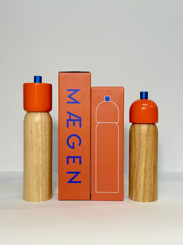 Gewürzmühle M Orange-Blau / Maegen