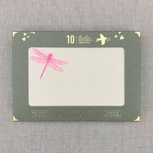 Risographie Notecard-Set „Libelle“ 10 Stück / Togethery