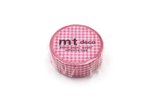 MASKING TAPE "delicate checkered pink" / MT