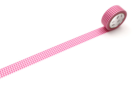 MASKING TAPE "delicate checkered pink" / MT