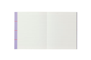 Notizbuch "Uma Medium Check" Lavender / Notem