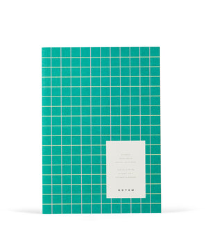 Notizbuch "Vita New Green Grid" Medium / Notem