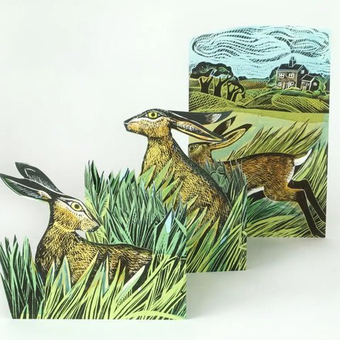 Concertina Karte "Ware & Open Field" / Mark Hearld