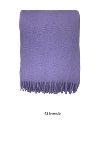 Wolldecke Basic "Lavendel"