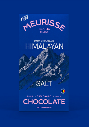 Dunkle Schokolade "Himalayan Salt 73%" / Meurisse